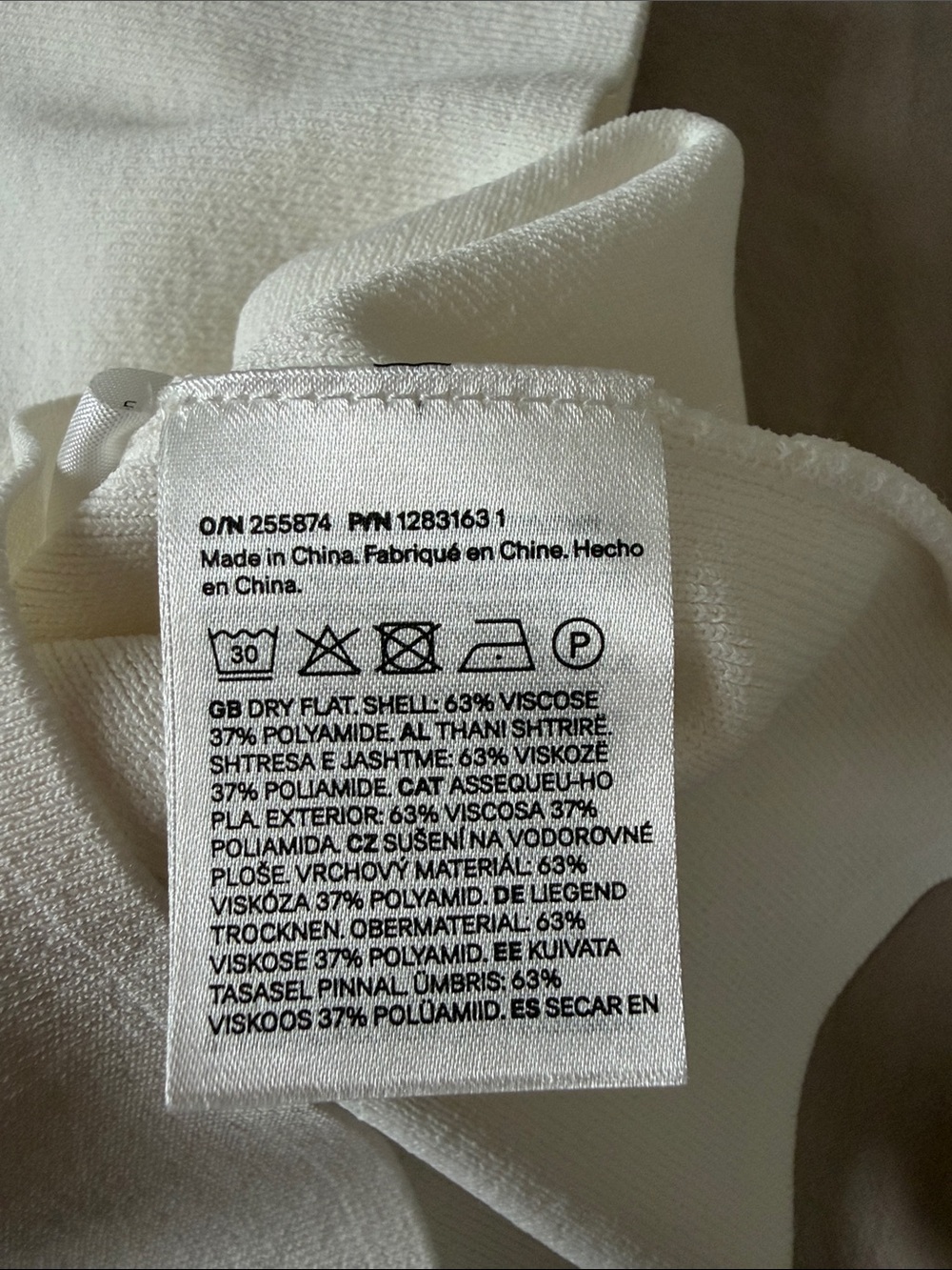H&M White Ribbed Tank Dress - Picture 4 of 4